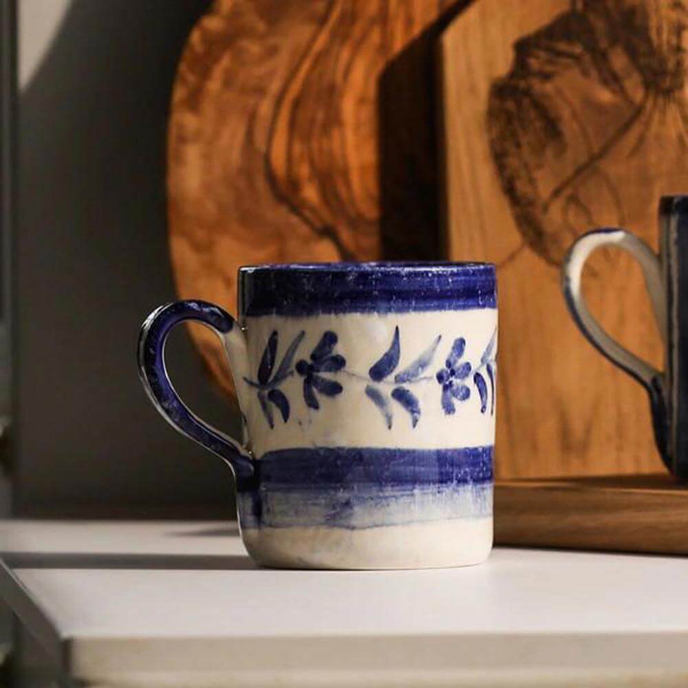 Selbrae House Handcrafted Ceramic Mug Blue